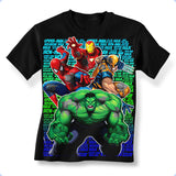 Superhero Friends Gang Of Four T-Shirt