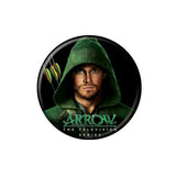 Arrow Hooded Oliver Queen Button