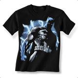 Batman Gotham Lightning Mens T-Shirt