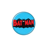 Batman Vintage Bat Logo Button