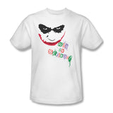 Batman Dark Knight Joker Why So Serious Mens T-Shirt