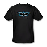 Batman Dark Knight Burst Logo Mens T-Shirt