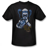 Batman Arkham Asylum Harley Quinn Inmate Mens T-Shirt