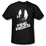 Batman Dark Knight Rises The Fire Rises Mens T-Shirt