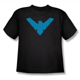 Batman Nightwing Symbol Logo Youth T-Shirt
