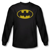 Batman Mens Classic Logo Long Sleeve T-Shirt