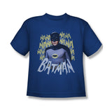 Batman Classic 1966 TV Theme Song Kids/Youth T-Shirt