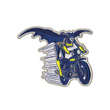 Batgirl On Motorcycle Iron-On Patch