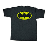 Batman Logo Mens Gray T-Shirt
