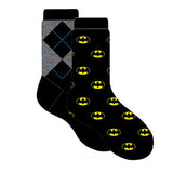Batman All Over Logo 2-Pack Mens Socks