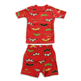 Batman Movie Logo Boys Cotton Short Pajamas