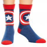 Captain America Crew Socks
