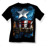 Captain America American Way Mens T-Shirt