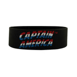 Captain America Rubber Bracelet Wristband