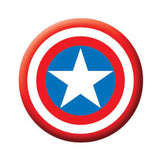 Captain America Shield Large Button