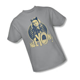 Batman Classic 1966 TV Catwoman Mee-Yow Mens T-Shirt