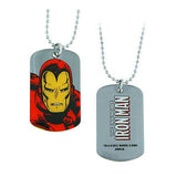 Iron Man Dog Tag Necklace