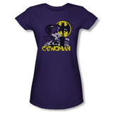 Catwoman Rooftop Juniors T-Shirt