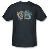 Batman Robin Action Duo Mens T-Shirt