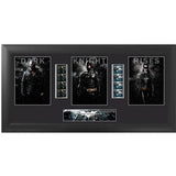 Batman Dark Knight Rises Trio Framed Film Cell