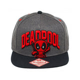 Deadpool Kawaii Flatbill Snapback Cap