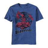 Deadpool Leap Through Mens T-Shirt