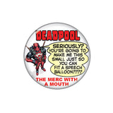 Deadpool Speech Balloon Button