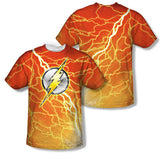 The Flash Lightning Logo Sublimation Mens T-Shirt