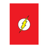 The Flash Logo Tapestry Poster