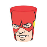 The Flash Face Image Shot Glass