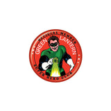 Green Lantern Superhero Club Member Button