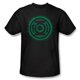 Green Lantern Flame Logo Mens T-Shirt