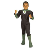 Green Lantern Deluxe Muscle Chest Child Costume