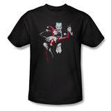 Batman Harley Quinn And The Joker Mens T-Shirt