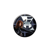 Black Widow Iron Man 2 Button