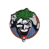 Joker Face Embroidered Iron-On Patch