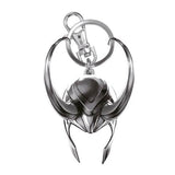 Loki Helmet Pewter Keychain