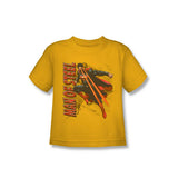 Superman Man Of Steel Heat Vision Kids T-Shirt
