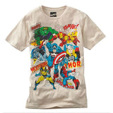 Marvel Team Ups Vintage Attack Mens T-Shirt