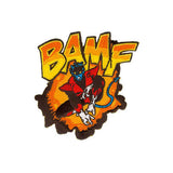 Nightcrawler X-Men Bamf Iron-On Patch