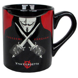 V For Vendetta Freedom Forever Mug