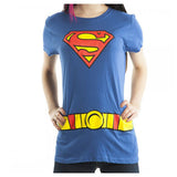 Supergirl Costume Juniors Womens T-Shirt