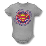 Superman Future Man Of Steel Infant Onesie