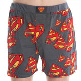 Superman Logo All Over Print Mens Boxers