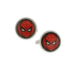 Spiderman Face Image Cufflinks