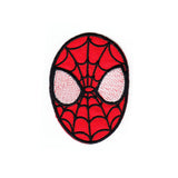 Spiderman Face Embroidered Iron-On Patch