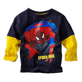 Spiderman Mock Layer Long Sleeve T-Shirt