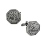 Spiderman Web Cuff Links