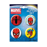 Spiderman Button Set