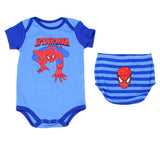 Spiderman Infant Onesie And Diaper Cover